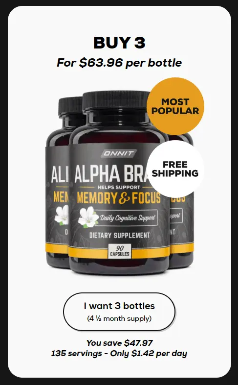 Alpha Brain-3x-Bottle